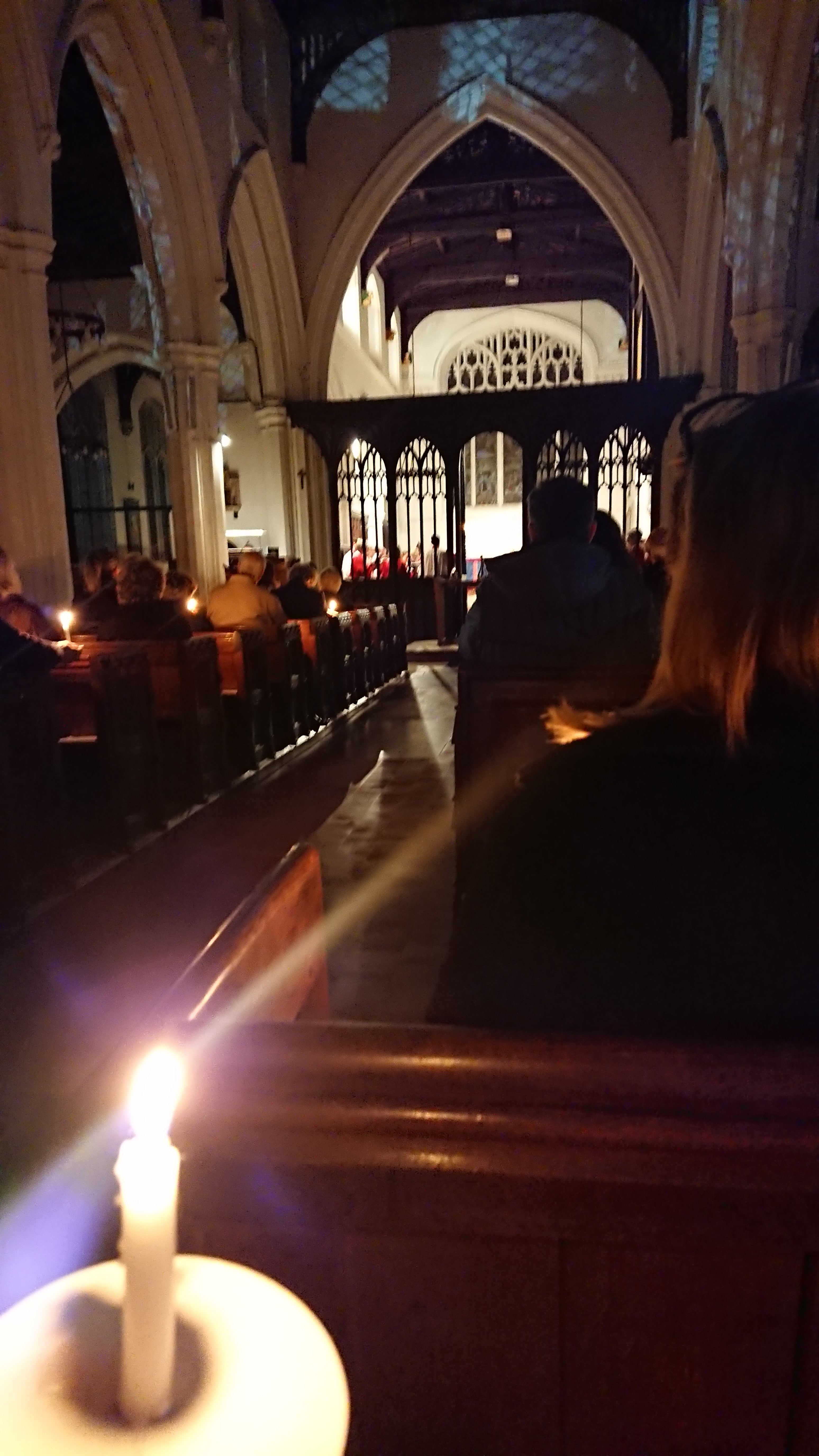 Candlelit Choral Advent Proces