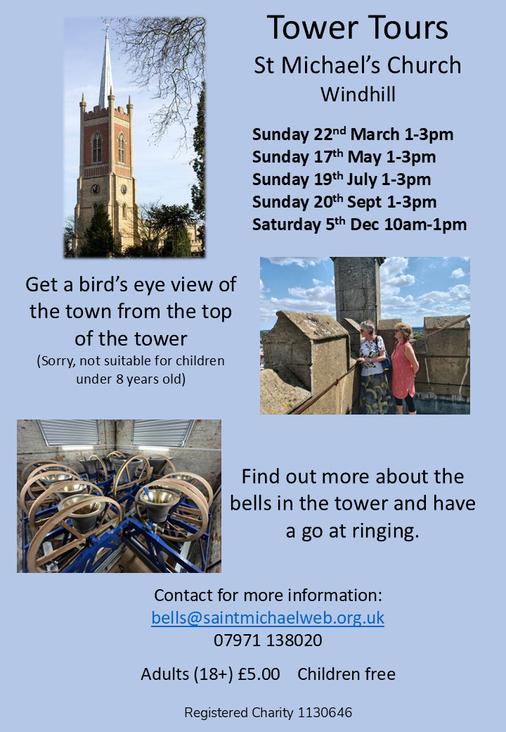 Tower Tours poster for flyers